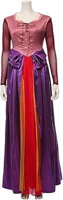 Wecloth adulte sarah sanderson robes de costume pour la fête d'halloween cosplay jupe longue fantaisie à lacets. DIAYTAR COTE D'IVOIRE est une boutique en ligne généraliste proposant plus de 300 000 références pour répondre à tous vos besoins. Avec sa grande variété de produits, elle est devenue la boutique en ligne leader en Côte d'Ivoire. Elle offre une expérience d'achat en ligne pratique et sécurisée.