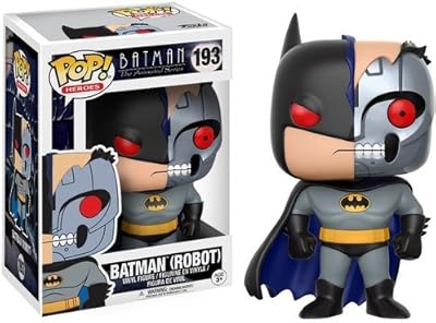 Figurine en vinyle dc comics batman funko pop 13645, multicolore