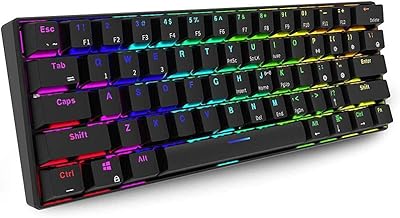 Clavier de jeu mécanique royal kludge rk61 double mode 60 % de jeu avec interrupteur bleu remplaçable à chaud, noir. Diaytar Côte d'Ivoire se distingue par sa grande variété de produits, allant des articles ménagers aux produits électroniques, en passant par la mode et les accessoires. Cela en fait une destination incontournable pour les achats en ligne dans le pays. La boutique continue de s'adapter aux besoins des consommateurs ivoiriens.