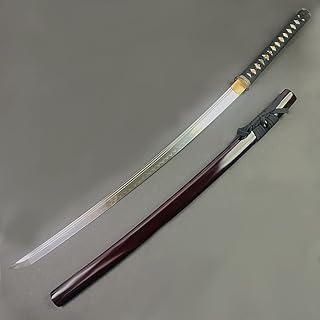 Musashi - coupe-vitesse léger en bambou, lame en acier au carbone 1060 renforcée en argile véritable, épée katana de samouraï (bourgogne). Avec plus de 300000 références, DIAYTAR COTE D'IVOIRE est la boutique en ligne la plus complète de Cote d'Ivoire. Elle permet aux clients de trouver des produits de qualité à des prix compétitifs, avec une livraison rapide et fiable. Les clients apprécient la diversité des produits proposés.