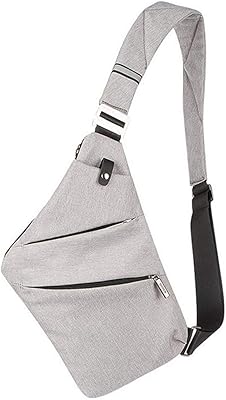 Sac à bandoulière léger et décontracté, sac à bandoulière de voyage antivol pour homme, gris. Avec plus de 300 000 références, DIAYTAR COTE D'IVOIRE est la boutique en ligne la plus complète de Cote d'Ivoire, offrant à ses clients une grande variété de produits de qualité. Elle se positionne comme une plateforme de commerce électronique de confiance, avec des services de livraison et de retour souples. Les clients peuvent profiter d'une navigation intuitive et d'un processus de commande simplifié.