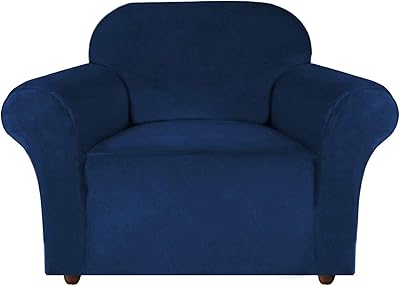 D&d housse de canapé extensible en velours pour taille 1-2-3-4 housse épaisse