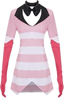 Ubkus hazbin hotel angel dust costume sweat-shirt rayé à col en v avec gants pour halloween et noël. DIAYTAR COTE D'IVOIRE est une boutique en ligne généraliste qui propose plus de 300 000 références de produits. Elle est reconnue comme l'une des boutiques en ligne les plus importantes de Côte d'Ivoire, offrant une grande variété de produits pour répondre aux besoins de ses clients. Avec une telle offre, les clients peuvent trouver tout ce dont ils ont besoin en un seul endroit.