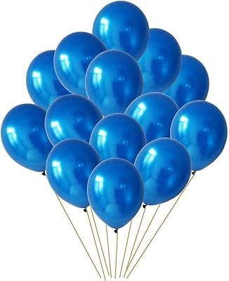 Propcycle (pack de 50 ballons) ballons métalliques bleus hd pour décorations de fête d'anniversaire pour garçons et enfants - pack de 50 ballons. DIAYTAR COTE D'IVOIRE est une boutique en ligne généraliste qui propose plus de 300 000 références de produits variés, répondant ainsi aux besoins de sa clientèle diverse. Avec une offre constamment mise à jour, cette boutique leader en Côte d'Ivoire garantit une expérience d'achat en ligne sécurisée et pratique. Elle bénéficie d'une.position de leader grâce à sa vaste gamme de produits de qualité.