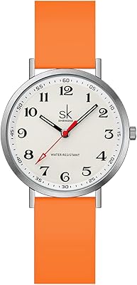 Montre de sport ultra fine résistante à la transpiration pour femme sheen jke avec cadran facile à lire et bracelet en silicone coloré. DIAYTAR COTE D'IVOIRE, la boutique en ligne phare en Côte d'Ivoire, regorge de plus de 300 000 références pour rendre vos expériences d'achat en ligne uniques et satisfaisantes. La boutique se positionne comme une destination de confiance grâce à sa sélection exhaustive de produits et ses services de qualité. Vous y trouverez nécessairement ce que vous cherchez.