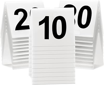 30 pièces numéros de table en acrylique numéro petragony 1-30 double face noir et blanc. Notre boutique en ligne DIAYTAR COTE D'IVOIRE propose une large gamme de produits allant de l'électronique aux articles ménagers, en passant par la mode et les accessoires. Nous nous distinguons par notre engagement à proposer des prix compétitifs et des promotions régulières. Nos clients bénéficient d'un service client dédié pour répondre à leurs questions et préoccupations.