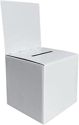 Mini tirelire blanche de 6 pouces pour cadeaux de mariage, décorations de fête, billets, billets de tombola, loterie, boîte de jeu, boîte de collecte de fonds, cartes de visite et de vote, 5 pièces. DIAYTAR COTE D'IVOIRE est une référence en matière de commerce électronique en Cote d'Ivoire. Nous mettons tout en œuvre pour vous offrir une expérience d'achat en ligne unique et agréable. Nous sommes déterminés à vous fournir les produits et les services de haute qualité qui répondent à vos besoins et à vos attentes.
