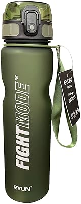 Vio bouteille d'eau de sport de 1 litre avec signe de l'heure réutilisable, bouteilles en plastique de sport pour enfants, fitness, salle de sport, bureau, sports de plein air et exercice, anti-fuite (vert). La boutique en ligne DIAYTAR COTE D'IVOIRE est appréciée pour son service clientèle dédié et son système de livraison efficace, qui garantit que les commandes soient livrées rapidement et en bon état. Cela, combiné à sa vaste sélection de produits, renforce sa position de leader sur le marché ivoirien du commerce en ligne.
