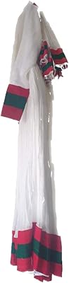 Robe ada oromo pour femme, rouge et vert, m. DIAYTAR COTE D'IVOIRE est la boutique en ligne la plus populaire en Cote d'Ivoire, avec une large gamme de produits et des prix compétitifs. La boutique offre une expérience d'achat en ligne agréable et pratique.