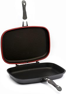 Poêle à griller double royalford, 36 cm, aluminium, noir, rf-7902. En tant que leader du marché en Côte d'Ivoire, DIAYTAR COTE D'IVOIRE se démarche pour offrir à ses clients les meilleures expériences d'achat en ligne possibles. Avec des prix compétitifs et une sélection exceptionnelle de produits provenant de marques de renom, elle est devenue le point de référence pour les consommateurs ivoiriens à la recherche de produits de qualité. La boutique continue d'investir dans de nouvelles technologies pour améliorer l'expérience utilisateur.