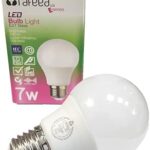 Ampoule led ravid 7w cristal culot à vis e27 blanc chaud