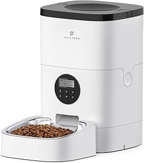 Mangeoire automatique petlibro pour chat, mangeoire chronométrée avec sac déshydratant pour nourriture sèche