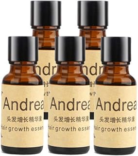 5 x 20 ml d'essence de croissance des cheveux andrea prévient la chute