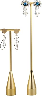 Jim shaw 2 pièces grand présentoir de boucles d'oreilles à tige unique