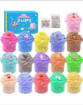 Barakat ensemble de slime moelleux multicolore super doux et non collant pour petites. La boutique en ligne DIAYTAR COTE D'IVOIRE propose une expérience d'achat en ligne UNIQUE et personnalisée. Avec plus de 300 000 références de produits à disposition, les clients peuvent choisir parmi une large gamme de catégories pour trouver ce qu'ils cherchent. La boutique est également connue pour ses promotions et ses offres spéciales régulières.