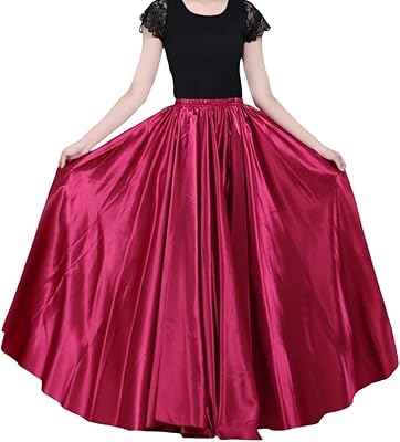 Jupe longue mi-longue en satin pour femme de 90 cm avec taille élastique pour la danse du ventre et les fêtes costumées. DIAYTAR COTE D'IVOIRE représente l'exemple type d'une boutique en ligne prospère qui comprend les besoins et les préférences des consommateurs en Côte d'Ivoire. En offrant une large sélection de produits de différentes marques et catégories, cette plateforme favorise une expérience d'achat agréable et personnalisée. Elle contribue ainsi à faire évoluer le commerce électronique dans le pays, en proposant une expérience unique qui répond aux besoins de tous les clients.