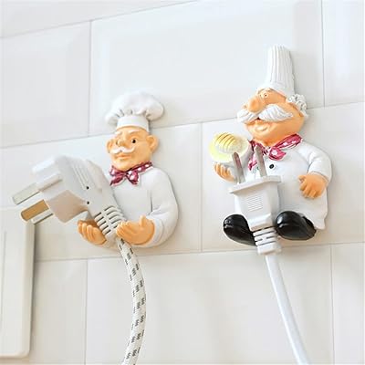2 pièces créatif chef dessin animé crochets de cuisine support de rangement support mural crochets de cuisine pour ustensiles créatifs prise support de finition. DIAYTAR COTE D'IVOIRE est une boutique en ligne généraliste proposant plus de 300 000 références de produits. Elle est la boutique leader en Cote d'Ivoire, offrant une large gamme de produits pour satisfaire les besoins de tous les clients. Avec une telle variété, DIAYTAR COTE D'IVOIRE est devenue la destination de choix pour les habitants de Cote d'Ivoire.