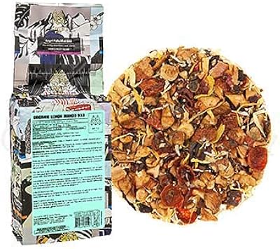 Metz tea mélange citron mangue bio 933 emballage sous vide, 500 g tisane