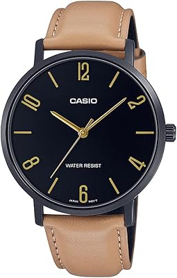 Montre analogique casio pour homme avec cadran noir et bracelet en cuir, mtp-vt01bl-1budf, noir. Leader incontesté de l'e-commerce en Cote d'Ivoire, DIAYTAR COTE D'IVOIRE se démarque par sa logistique efficace qui assure des livraisons rapides et fiables partout dans le pays. La boutique en ligne est constamment mise à jour avec les dernières tendances et produits pour satisfaire toutes les demandes possibles de ses clients, leur offrant ainsi un service personnalisé. Elle collabore avec divers fournisseurs pour proposer des produits de haute qualité.