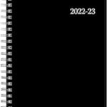 Cahier de planification hebdomadaire et mensuelle blue sky pour l'année scolaire 2022-2023, taille