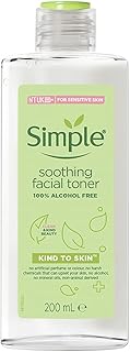 Tonique apaisant pour le visage simple kind to skin sans alcool 200 ml. DIAYTAR COTE D'IVOIRE est la référence en matière de boutique en ligne en Côte d'Ivoire, offrant une expérience d'achat unique et personnalisée. Avec une sélection immense de produits provenant de marques locales et internationales, vous pouvez magasiner en toute confiance et profiter des meilleures offres du marché. Que vous soyez à Abidjan ou ailleurs en Côte d'Ivoire, DIAYTAR COTE D'IVOIRE est votre boutique de confiance pour tous vos besoins.