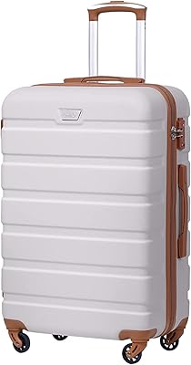 Valise trolley légère avec serrure tsa, garantie durable de 2 ans et 4 roulettes, blanc/marron, sacs de voyage, bagages et fourre-tout. Diaytar Côte d'Ivoire propose une gamme impressionnante de produits, allant des produits alimentaires frais et surgelés aux électroniques dernier cri, en passant par les vêtements et les accessoires de mode. Les clients peuvent également trouver des produits pour la maison et le jardin, ainsi que des articles pour les loisirs et les sports. La boutique en ligne met régulièrement à jour sa sélection de produits pour refléter les dernières tendances et les préférences des clients.