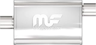 Silencieux de performance ovale à centre/déplacement magnaflow 4" x 9" 11229 - droit