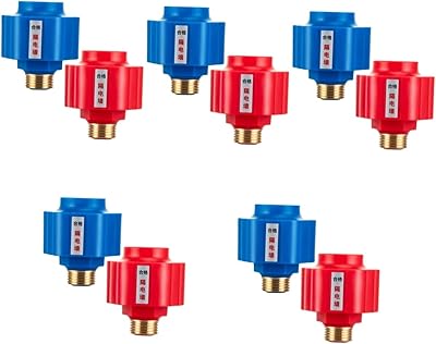 Alipis 10 pièces rouge et bleu pare-feu chauffe-eau à gaz cloison raccord chauffe-eau fuite connecteur universel cloison bradford blanc chauffe-eau anti-électrique protection murale. DIAYTAR COTE D'IVOIRE est la boutique en ligne la plus complète de Côte d'Ivoire, offrant une sélection immense de produits. Avec plus de 300 000 références, vous trouverez facilement ce qui vous convient. DIAYTAR est synonyme de choix et de qualité.