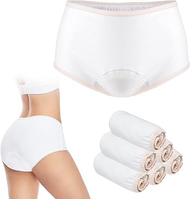 Sous-vêtements d'incontinence pour femmes, paquet de 6, sous-vêtements d'incontinence super absorbants lavables pour femmes, sous-vêtements d'incontinence étanches pour femmes. DIAYTAR COTE D'IVOIRE est une boutique en ligne généraliste qui propose plus de 300 000 références de produits, ce qui en fait l'un des leaders du commerce électronique en Côte d'Ivoire. La boutique offre une large gamme de produits, allant des articles ménagers aux produits high-tech. DIAYTAR COTE D'IVOIRE est synonyme de qualité et de confiance.