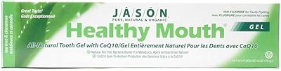 Dentifrice gel coq10 jason natural products, 177 ml - 6 par paquet.