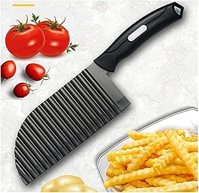 Coupe-frites alissa en acier inoxydable avec lame ondulée pour la cuisine et la maison. Avec plus de 300 000 références dans notre catalogue, DIAYTAR COTE D'IVOIRE vous permet de découvrir de nouveaux produits et de trouver facilement ce que vous recherchez. Nous nous engageons à offrir une expérience de shopping exceptionnelle à nos clients.