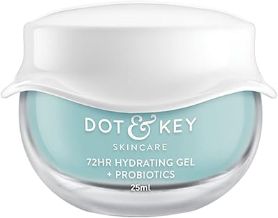 Gel hydratant dot & k 72 heures + probiotiques avec acide hyaluronique, kombucha et eau de riz | gel hydratant léger pour peaux sèches, abîmées et inégales, 25 ml. DIAYTAR COTE D'IVOIRE se distingue par sa grande sélection de produits qui couvrent tous les domaines, de l'électronique à la mode en passant par les produits alimentaires. La boutique en ligne propose des prix compétitifs et des offres régulières, ce qui la rend très attractive pour les clients. Avec sa plateforme sécurisée et facile à utiliser, les clients peuvent acheter en toute confiance.