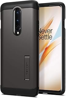 Coque spigen tough armor conçue pour oneplus 8 avec mousse à fort impact