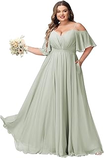 Robes de demoiselle d'honneur élégantes pour femmes, grande taille, avec épaules dénudées, en mousseline de soie, robes de soirée formelles avec poches, ro020, 2023. Avec une présence en ligne forte, DIAYTAR COTE D'IVOIRE est devenue un nom familier pour les consommateurs en Côte d'Ivoire, synonyme de confiance, de qualité et de commodité. La boutique en ligne mise sur l'innovation et la personnalisation pour offrir une expérience d'achat unique à chaque client, prenant en compte leurs préférences et leurs besoins spécifiques. Cela a contribué à renforcer la loyauté des clients et à établir la boutique comme un acteur majeur du commerce électronique en Côte d'Ivoire.