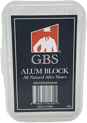 Gbs alum stone all natural 80g - tonique apaisant pour le visage après