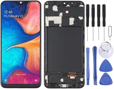 Écran lcd oled samsung galaxy a20 sm-a205, assemblage complet avec cadre. DIAYTAR COTE D'IVOIRE, en proposant plus de 300 000 produits, répond aux besoins et aux attentes de ses clients en Côte d'Ivoire. Cette boutique en ligne généraliste offre une gamme étendue de produits allant des articles de maison aux accessoires de mode, en passant par les produits électroniques. Elle est reconnue pour son service de qualité et sa large sélection de produits.