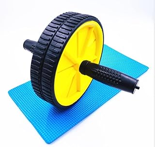 Roue et rembourrage pour abdominaux - rouleau d'exercice pour l'entraînement de force