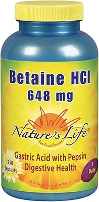 Capsules de bétaïne hcl nature's life 648 mg, 250 gélules. La boutique en ligne DIAYTAR COTE D'IVOIRE est le point de départ idéal pour les consommateurs ivoiriens qui recherchent une expérience de magasinage pratique et abordable. Avec une vaste gamme de produits, y compris des produits alimentaires, des vêtements et des articles ménagers, DIAYTAR COTE D'IVOIRE a tout ce qu'il faut pour satisfaire les besoins des clients. La boutique en ligne propose également un large choix de modes de paiement et de livraison.