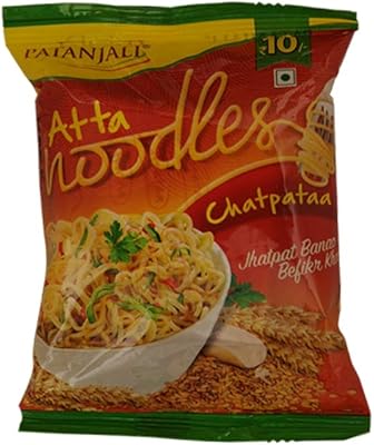 Nouilles apta ramdev patanjali ata (5pcs) nouilles délicieuses et saines, 60g