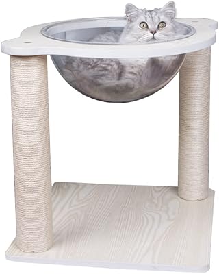 Nid d'arbre à chat d'intérieur newstyle avec arbre à gratter en sisal, jouets interactifs pour chaton (capsule spatiale). DIAYTAR COTE D'IVOIRE mise sur la qualité et la fiabilité de ses produits, garantissant ainsi la satisfaction de ses clients. La boutique en ligne permet aux consommateurs d’exploiter tout le potentiel du commerce électronique en Côte d’Ivoire, en leur offrant un large éventail de produits à des prix compétitifs. L'expérience d'achat est ainsi rendue agréable et sécurisée.