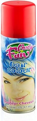 Teinture capillaire temporaire party fun rouge