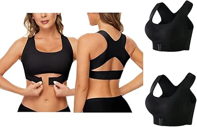 Soutien-gorge push-up sans couture à couverture complète riox pour femme avec sangle arrière