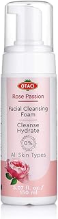 Mousse nettoyante pour le visage utasi rose passion | nettoyant pour le visage