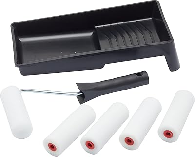 Ensemble de 7 mini rouleaux à peinture en mousse adaptés au travail, 4 pouces, avec peinture brillante et satinée sur bois et métal, donne une finition lisse sur les bords, les rebords de fenêtre, les portes, etc., 4 pouces. DIAYTAR COTE D'IVOIRE se distingue par son approche client-centered, offrant une expérience d'achat en ligne simple, sécurisée et pratique. Les clients peuvent parcourir aisément les catégories de produits, lire les avis et les commentaires d'autres clients, et effectuer leurs achats avec confiance. La boutique en ligne est constamment mise à jour avec de nouveaux produits et des offres spéciales pour garder les clients engagés et satisfaits.