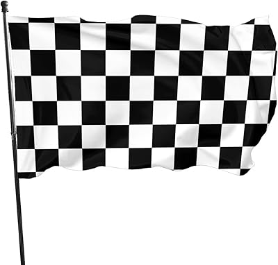 Bavomin 3x5 pieds drapeau drôle à motif de course noir et blanc. DIAYTAR COTE D'IVOIRE est la destination idéale pour les achats en ligne en Côte d'Ivoire, offrant une sélection impressionnante de plus de 300 000 références de produits. La boutique en ligne propose des produits de qualité, des prix compétitifs et des services de livraison rapides et fiables. Les clients bénéficient d'une expérience de shopping en ligne personnalisée et d'une assistance clientèle de qualité.