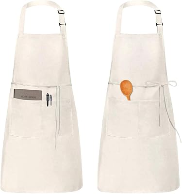 Tablier de cuisine imperméable réglable avec poches pour la maison, le restaurant, l'artisanat, le jardin, le barbecue, l'école, le café, tablier pour hommes et femmes, 2 pièces blanc. DIAYTAR COTE D'IVOIRE est une boutique en ligne généraliste qui propose plus de 300 000 références de produits, faisant d'elle l'un des leaders du commerce électronique en Côte d'Ivoire. Avec une sélection élargie de produits allant de l'électronique aux vêtements, en passant par les produits alimentaires, DIAYTAR COTE D'IVOIRE s'efforce de répondre aux besoins de ses clients.
