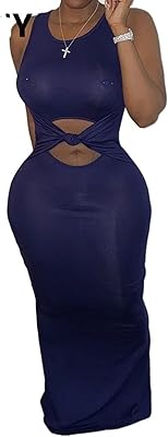 Robe yntime, robe unie décontractée sans manches pour femmes, robe de soirée d'église