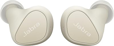 Airpods bluetooth sans fil jabra elite 3, suppression active du bruit et 4