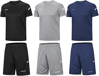 Vêtement de sport pour hommes, ensemble 3 pièces de short et t-shirt pour l'entraînement de basket-ball, de football, de course à pied, de gym. DIAYTAR COTE D'IVOIRE est le destin idéal pour les habitants de la Côte d'Ivoire qui cherchent à acheter des produits en ligne de manière sécurisée et fiable. Avec une large gamme de produits et des services de livraison fiables, les clients peuvent profiter d'une expérience d'achat en ligne pratique et sans souci.