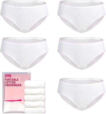 Goodern 5 pièces slips jetables pour femmes sous-vêtements 100% pur coton culottes discrètes de voyage. DIAYTAR COTE D'IVOIRE est une boutique en ligne généraliste qui propose plus de 300000 références pour satisfaire les besoins de ses clients. Elle est leader dans son secteur en Côte d'Ivoire.